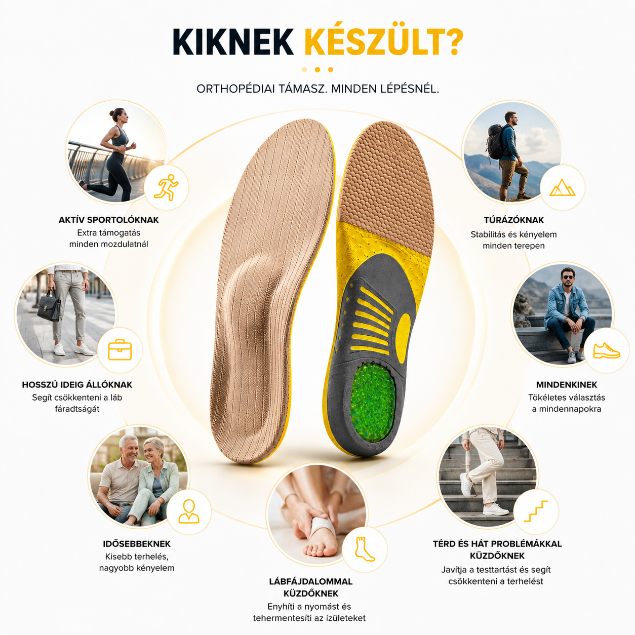 VitalTalp - Air lélegző antibakteriális talpbetét